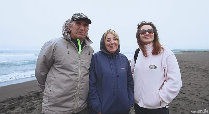 Victor, Raisa and Eugenia