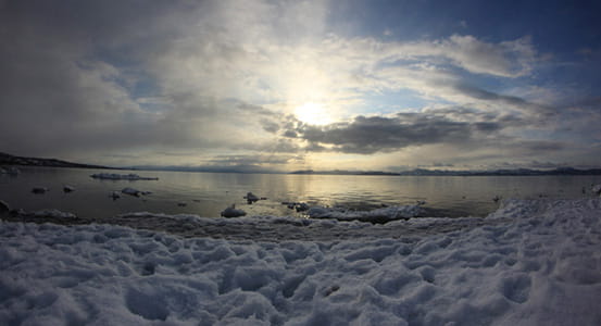 Kamchatka in April.