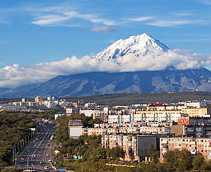 Cities of Kamchatka.