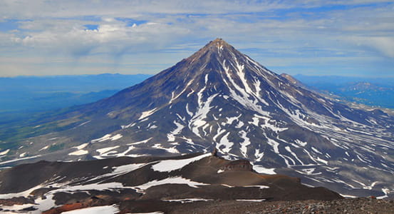 Koryaksky volcano.