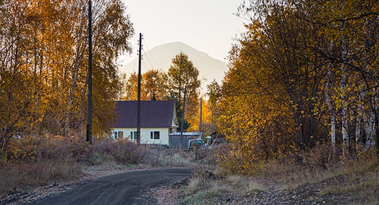 Kozyrevsk village.