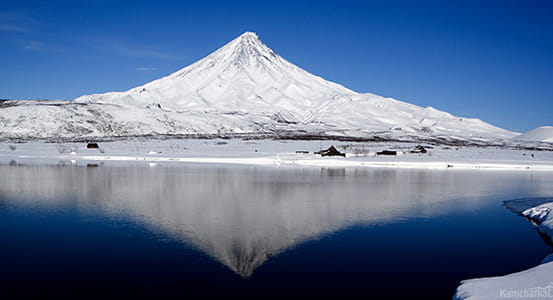 Kronotsky volcano.