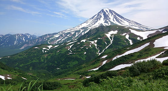 Vilyuchinsky volcano.