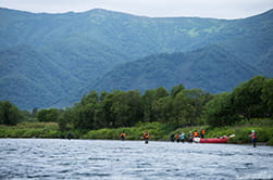 rafting with fishing one day