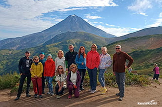 tour to Kamchatka without tents and backpacks