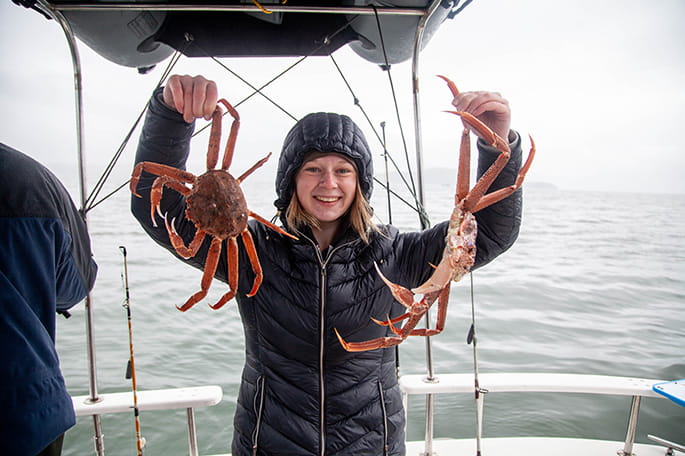 Crab safari in Kamchatka