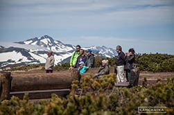 tourist group to Dachnye Springs