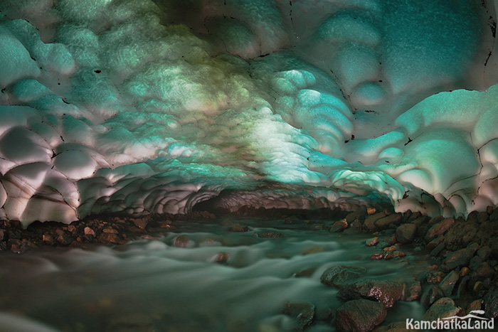 фото ледяные пещеры Камчатка