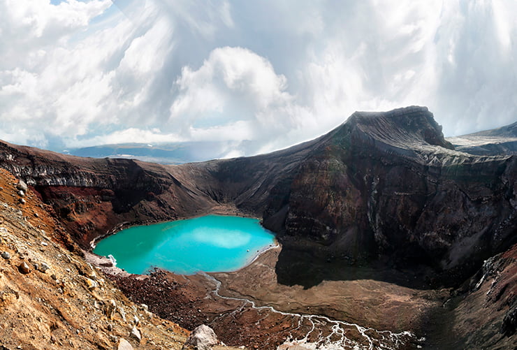 excursion to Gorely volcano