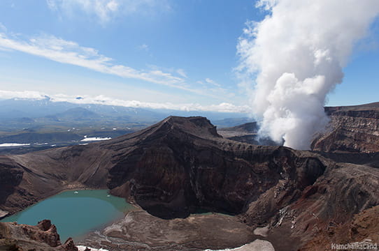 Ascent to Gorely volcano - Kamchatkaland Tours