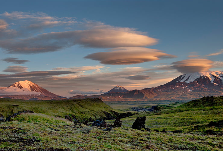 Tour to the Kliuchevskoi volcano in Kamchatka