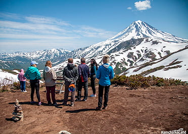 group of tourists