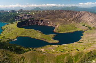 flight over Kamchatka