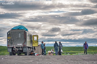 Stops on the way to Kuril Lake