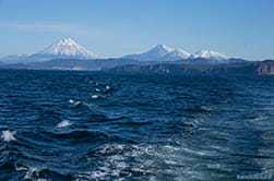 Petropavlovsk-Kamchatsky from the sea