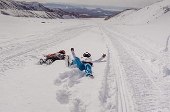 snowy Kamchatka tour