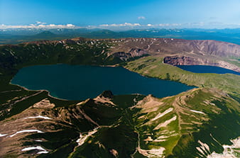 Kamchatka from a height