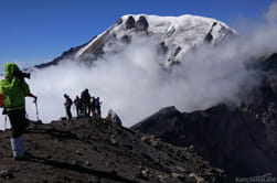 photo from the summit of Tolbachik volcano