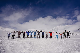 excursion to Avacha volcano in spring